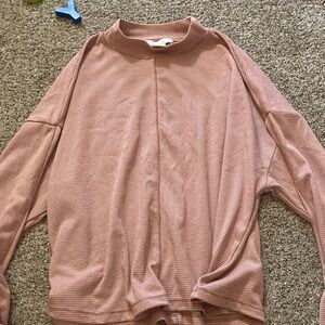 Pink Long Sleeve Top